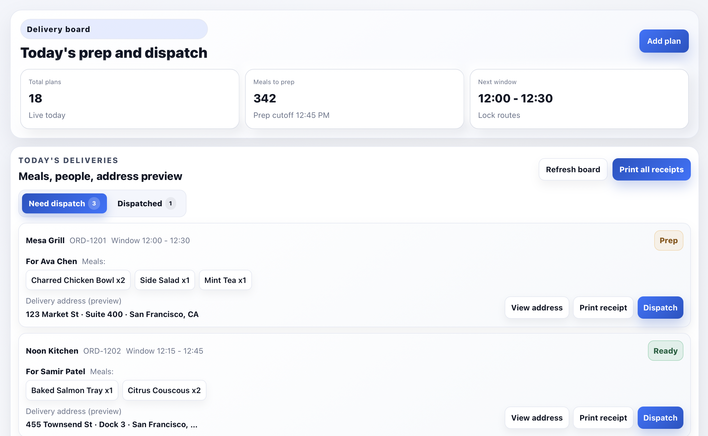 Regular home preview